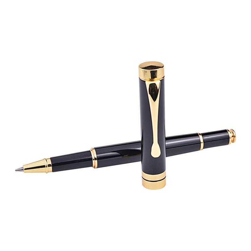 1 Piece Metal Roller Ballpoint Pen Stationery Ball Point Pen Cute Pens Office Accessories