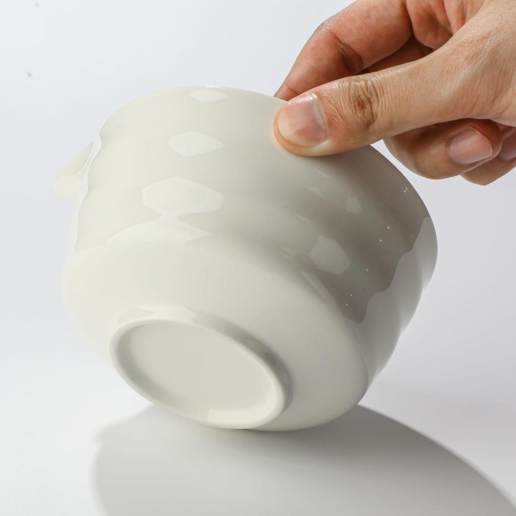 Tea ceremony set including a spouted matcha a tea whisk a tea whisk and a tea bowl, (100 prisms), stand, scoop.