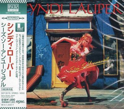 CD CYNDI LAUPER  Shes So Unusual Bluspec CD2 SICP30179 EPIC 2013 Japan Obi Rock
