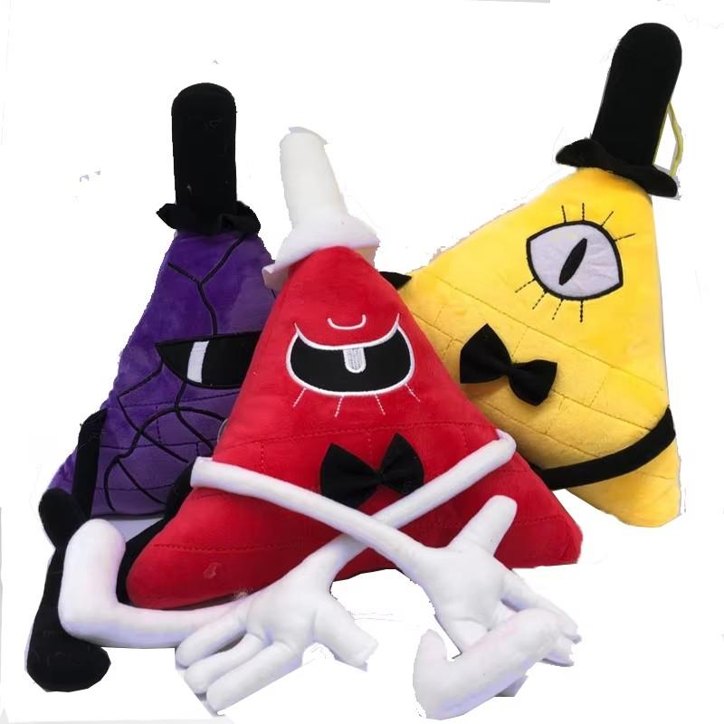 Gevulde Speelgoed Bill Cipher Gevulde Pop Kerstmis Verjaardagscadeau voor Kinderen Kinderen Cartoon Anime Spellen rondom speelgoed poppen