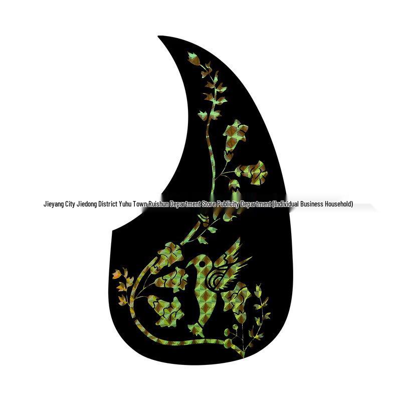 Colorful Painted Pickguard Accessories for 38" 40" 41" Acoustic Guitars