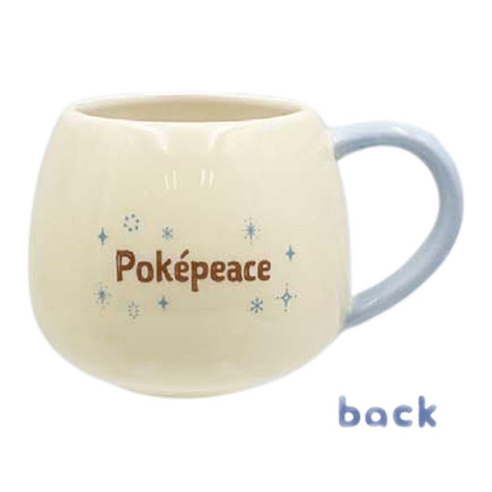 Marimo Craft Face W115 x H80 x PokéPeace Mug, Piplup, D85mm, PKP-195