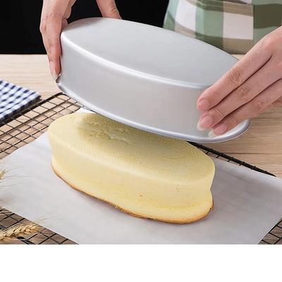 Oval Yapışmaz Tavalar Karbon Çelik Kek Kalıbı Ekmek Somunu Cheesecake Kalıbı Pişirme Kalıbı Turta Kalay Tepsisi Pişirme Gereçleri Alet Aksesuarları