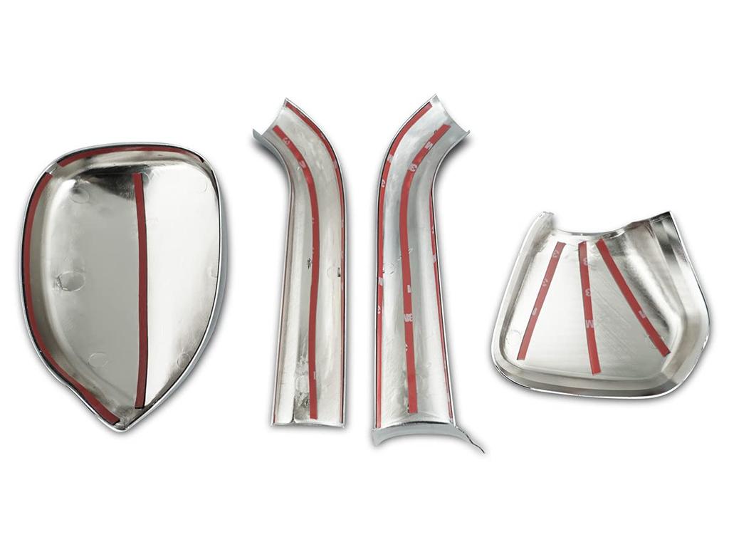TRISTAR'S [Hiace Regius Ace 200 Series 1-7 Type] Guts Mirror Undermirror Plating Cover, 4 Piece Set