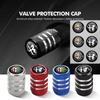 Car Wheel Tire Valve Caps Tyre Rim Stem Covers Airdust Waterproof For GT Stelvio F1 Brera Volante Tonale Gloria Disco