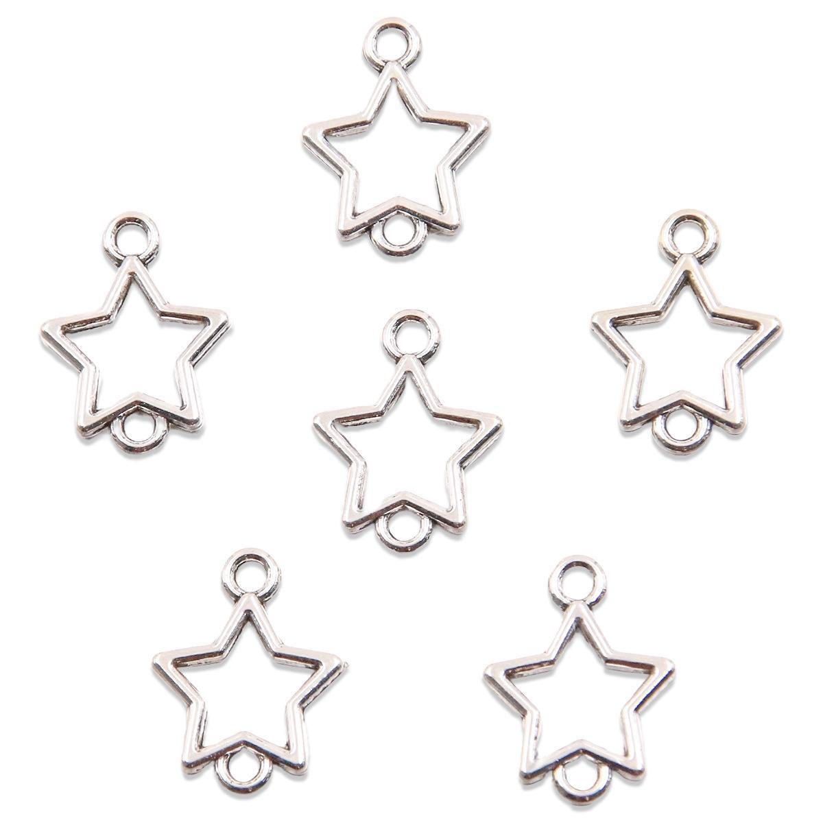 

Полые гибридные разъемы Ins Style 38: Сделай сам натуральный амулет в виде буквы и цветка своими руками креативные аксессуары No. 34 connector-12*15mm 0.4g