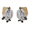 1 Pair Front Brake Caliper 705600044 Metal Alloy Brake Wheel Clamp Assembly Replacement for Bombardier ATV