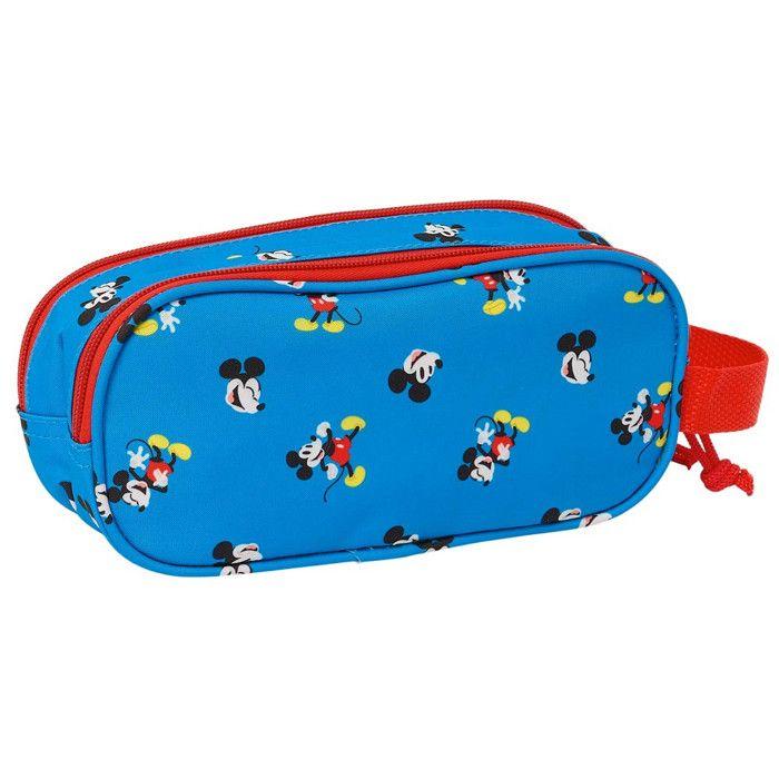 Mickey Mouse 3D Pencil Case 21 CM - 2 Compartments
