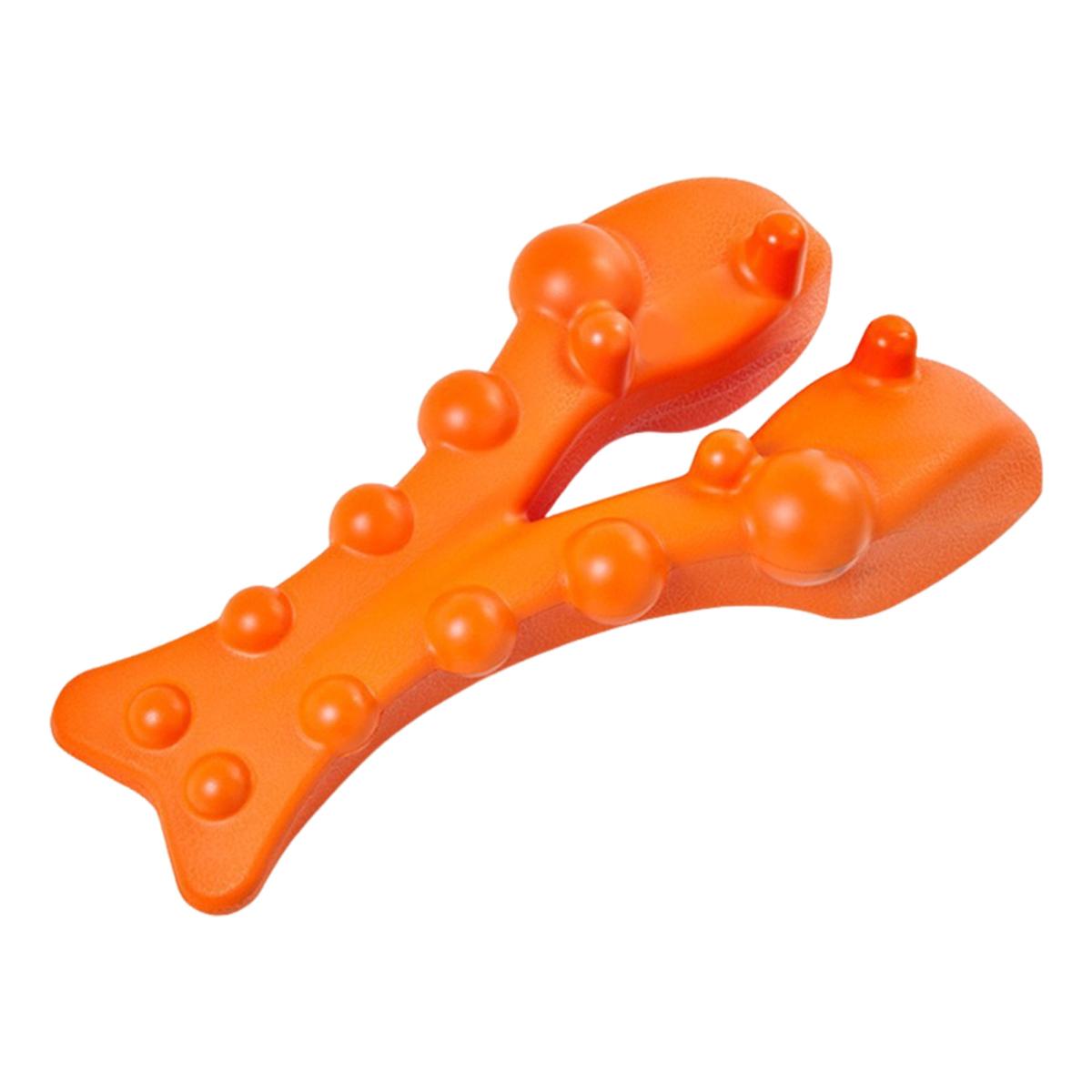 

Массажер для триггерных точек трапеции, миофасциальный шейный релаксант, корректор осанки, массажер для шейного отдела позвоночника для снятия мышечной боли A оранжевый