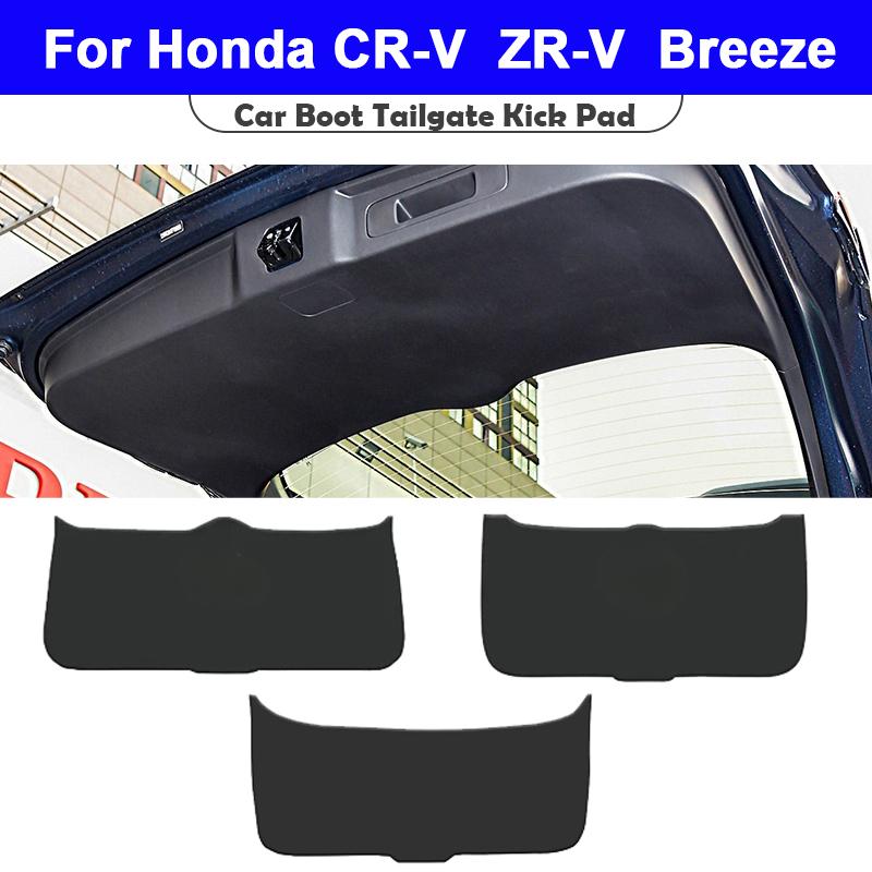 Per Honda Breeze CR-V ZR-V 2024 2025 Tappetino di Protezione per Portellone Posteriore Copertura di Protezione per Bagagliaio Posteriore Pad Decorativo in Pelle Anti-Calcio