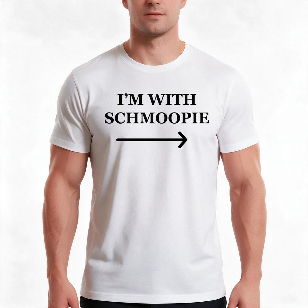 Schmoopie Tshirt Summer Casual Cotton Tee Oversized Streetwear Tops Vintage Graphic Print Loose Fit Short Sleeve