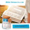 Versets Bibliques dans un Pot, Pot de Stockage de la Parole de Dieu, Versets Bibliques Colorés Gratitude & Bénédictions Chrétien, Avec Boîte Cadeau