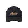 Emis WASHED DENIM BALL CAP-GRAY/BLACK