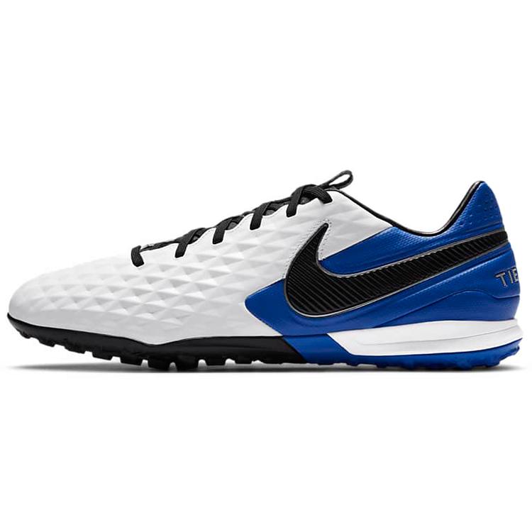 

новые Nike Legend 8 Pro Tf Turf Черный Белый Синий 44.5