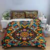 Colorful Geometric Boho Style Bedding Set Bedding Set (1 Duvet Cover, 2 Pillowcases, Duvet Not Included)