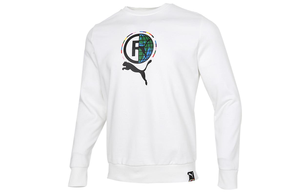 PUMA Men s Lifestyle Series. Sweatshirts Men s Ivory Crew Neck Moderate Regular 531416-02 XL
