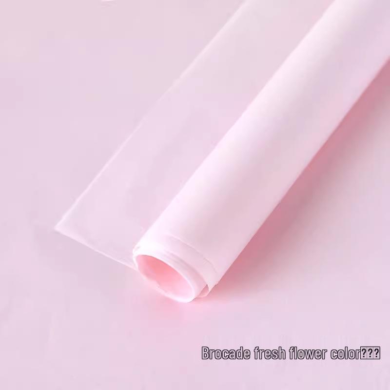 Papel de Embrulho Impermeável Brocade 38g Perolado Neve para Flores Frescas & Arte Floral