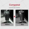 Car Styling Carbon Fiber Gear Shift Handle Cover Trim Sticker For Mercedes Benz A C E G Class W204 W212 W169 W463 GLK X204 CLS