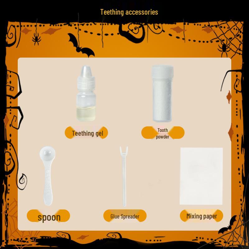 Halloween Vampire & Zombie Fangs - Prank Teeth & Masquerade Props