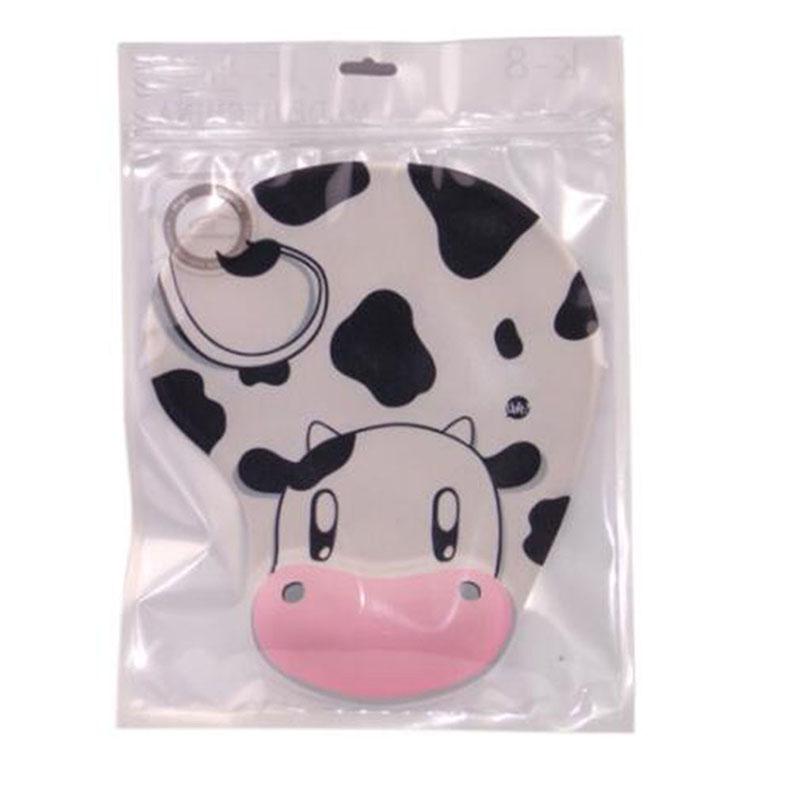 Mouse Pad Cows Silicone Wristband Super Soft Pad Hand Rests Cute Fresh Creative Cartoon