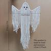 Halloween Macrame Decoration, Decor, Scene Layout Hanging Ornament Pendant for Entryway