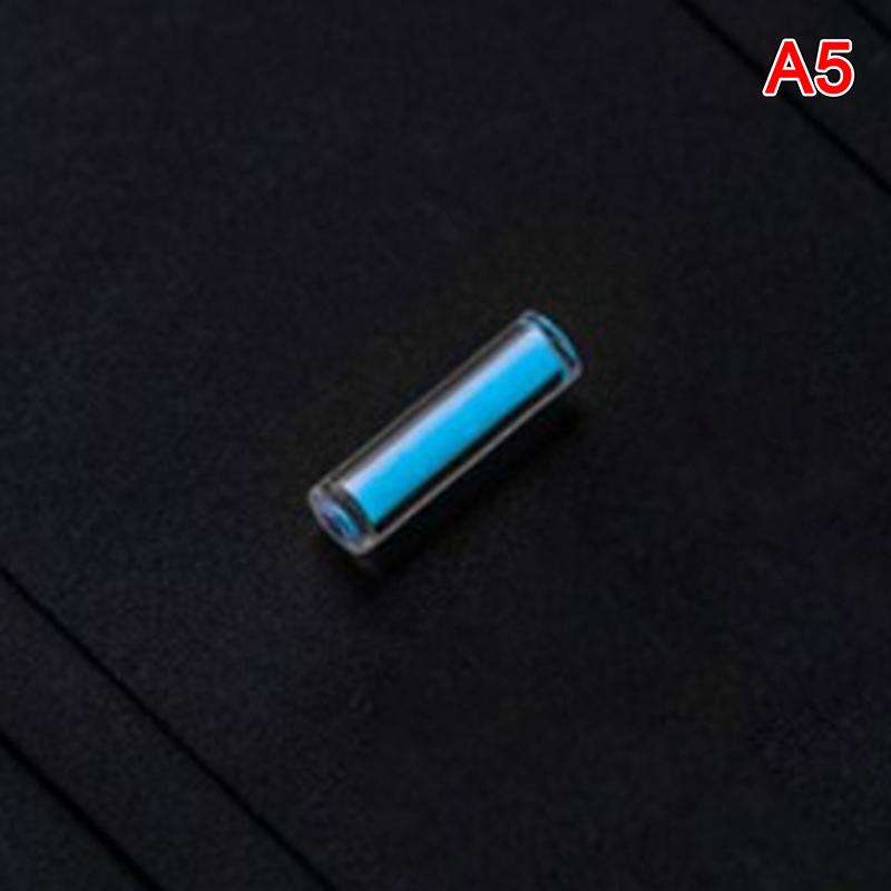 

1 шт. 1,5*6 мм стеклянная светящаяся трубка кончик пальца гироскоп светящийся стержень наружная сигнальная лампа небесно-голубой