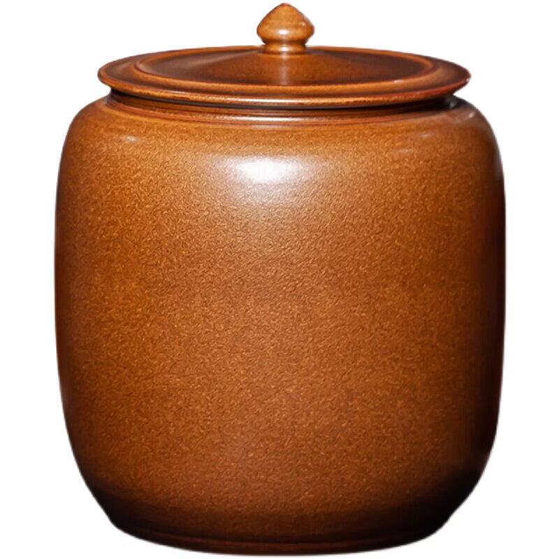 Large Sealed Ceramic Food Storage Jar