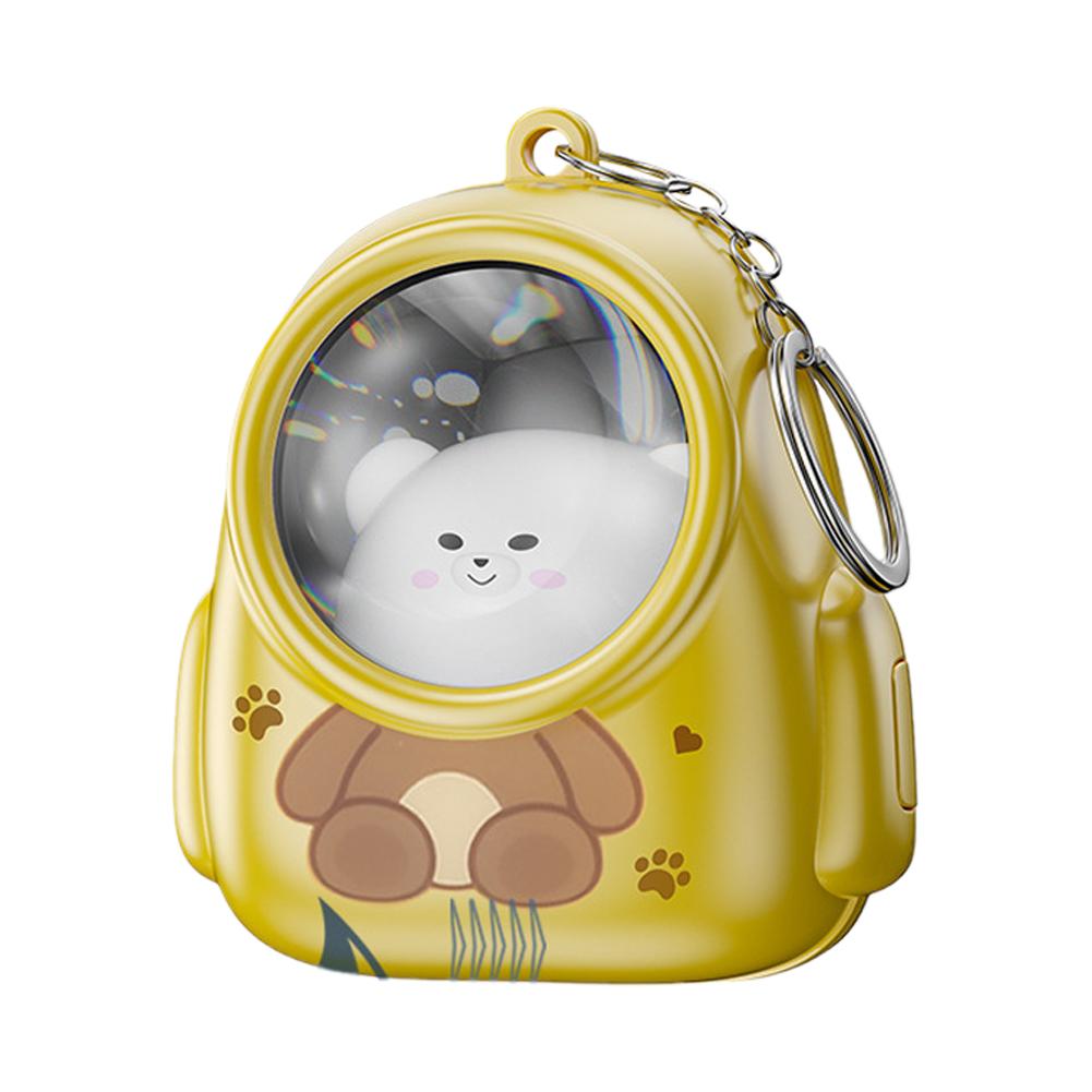 Mini Keychain Flashlight LED Keychain Light Portable Small Light Birthday Gift Flashlight Kids Cat Pendant Supplies Gift O6F4