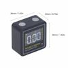 Waterproof Electronic Angle Protractor LCD Backlight Angle Finder Level Gauge  Construction