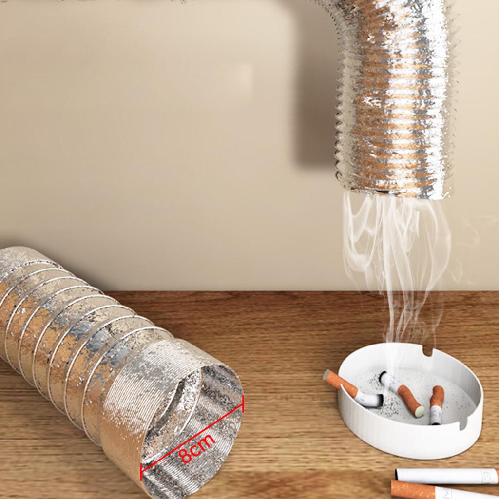 USB Powered Solder Smoke Absorber ESD Fume Extractor Fan Pipe Duct Exhuast Fan with 1/3/6M Pipe Tub Ventilation Fan