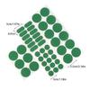 2Sheets Green Round Self Adhesive Pool Table Cloth Patch Repair Sticker Snooker Mending Patch Billiard Table Stickers Kit