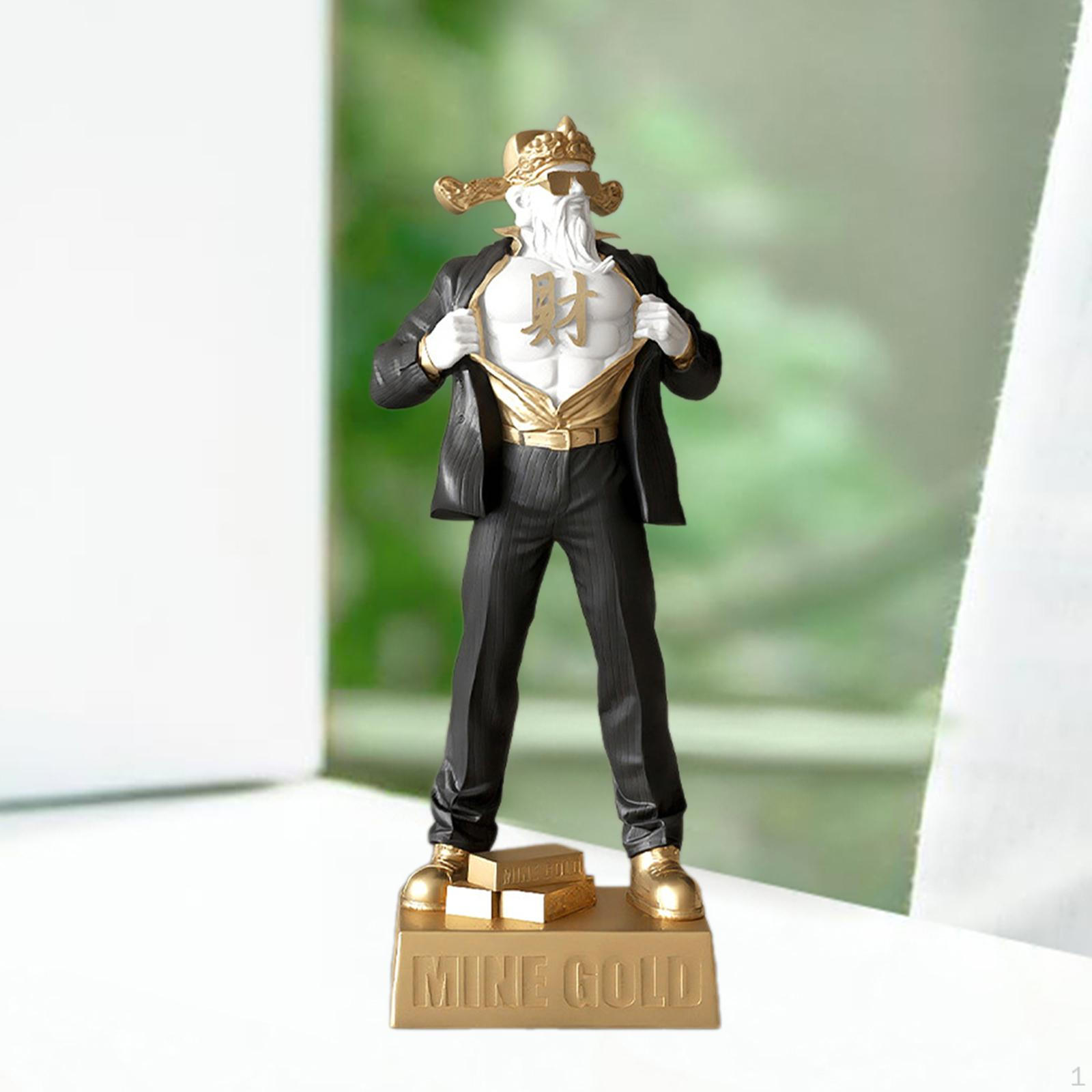 

Статуэтка бога богатства Цай Шэнь, статуэтка для подарка на новоселье