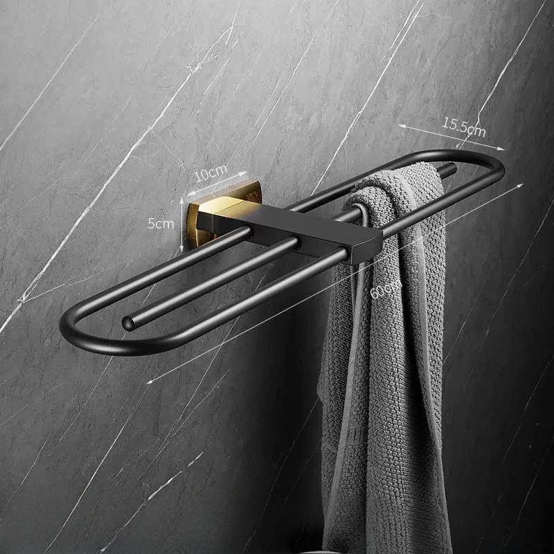 Brass Bathroom Accessories Brushed Gold Bathroom Shelf,Towel Rack,Towel Hanger Paper holder,Toilet Brush Holder Bath Hardware