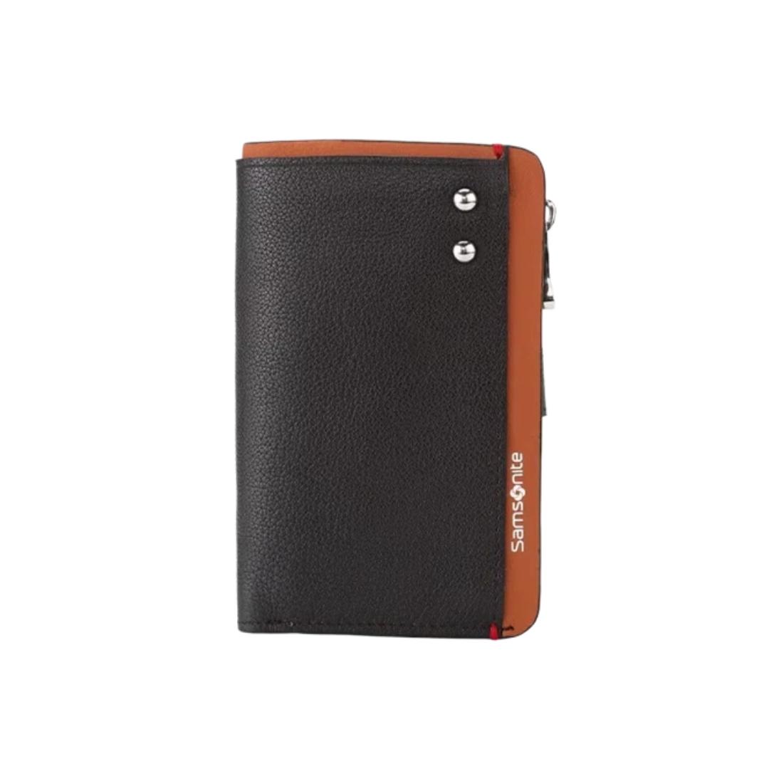 

Samsonite Multifunctional Key Case, Leather Coin Purse, Car Key Holder коричневий