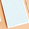 Xingshu Calligraphy Practice Paper 20Sheets Basic Stroke Hard Pen Paper Multifunction Grid Lattice Handwriting Stationery