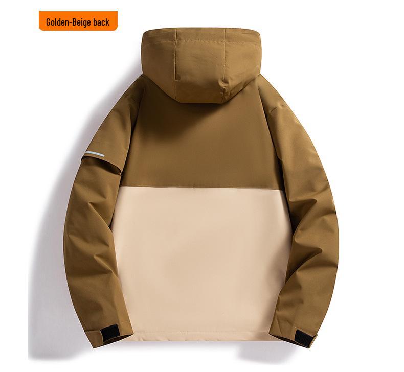 Unisex 3-in-1 Detachable Waterproof Fleece Mountain Jacket