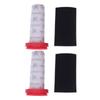 2Pcs High Efficiency Filter Handheld Handstick Vacuum Cleaner Parts for Bosch BBH3Z0025 BBH3PETGB