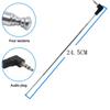 1pcs 3.5mm Universal Retractable FM Mobile Phone Car Auto Radio Telescopic Antenna 433-760 MHz Interior Parts Car Accessories