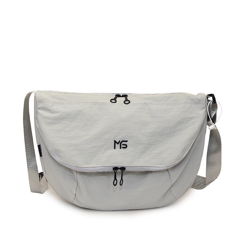 

2025 Женская универсальная нейлоновая сумка кроссбоди - Легкая, вместительная сумка-седло серый