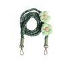 Daisy Flower Crossbody Phone Lanyard: Anti-Lost Handmade Woven Strap with Pendant