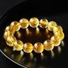 Golden Rutilated Quartz & Yellow Citrine Bracelet for Men and Women