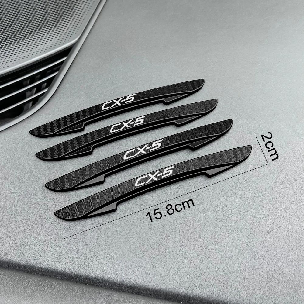 4 Pezzi Protezione Bordo Portiera Auto Adesivo Striscia Anti-collisione Protezione Accessori Auto Per Mazda CX5 CX 5 KE KF AWD Skyactiv CX-5