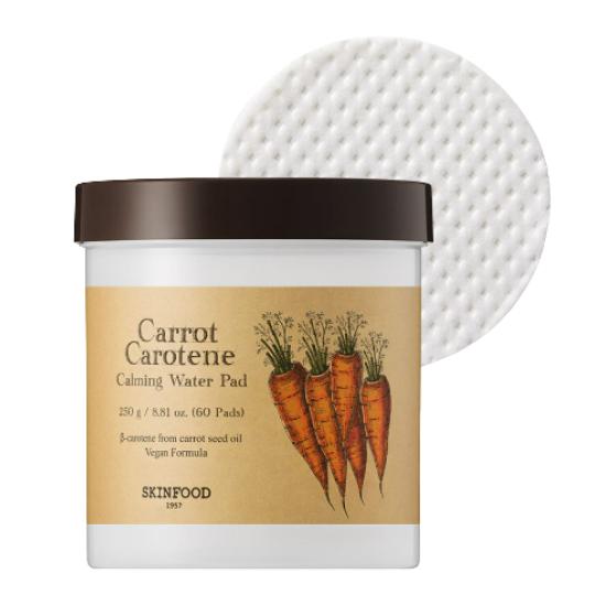 SKINFOOD Carrot Carotene Calming Water Toner Pad 60 Pads