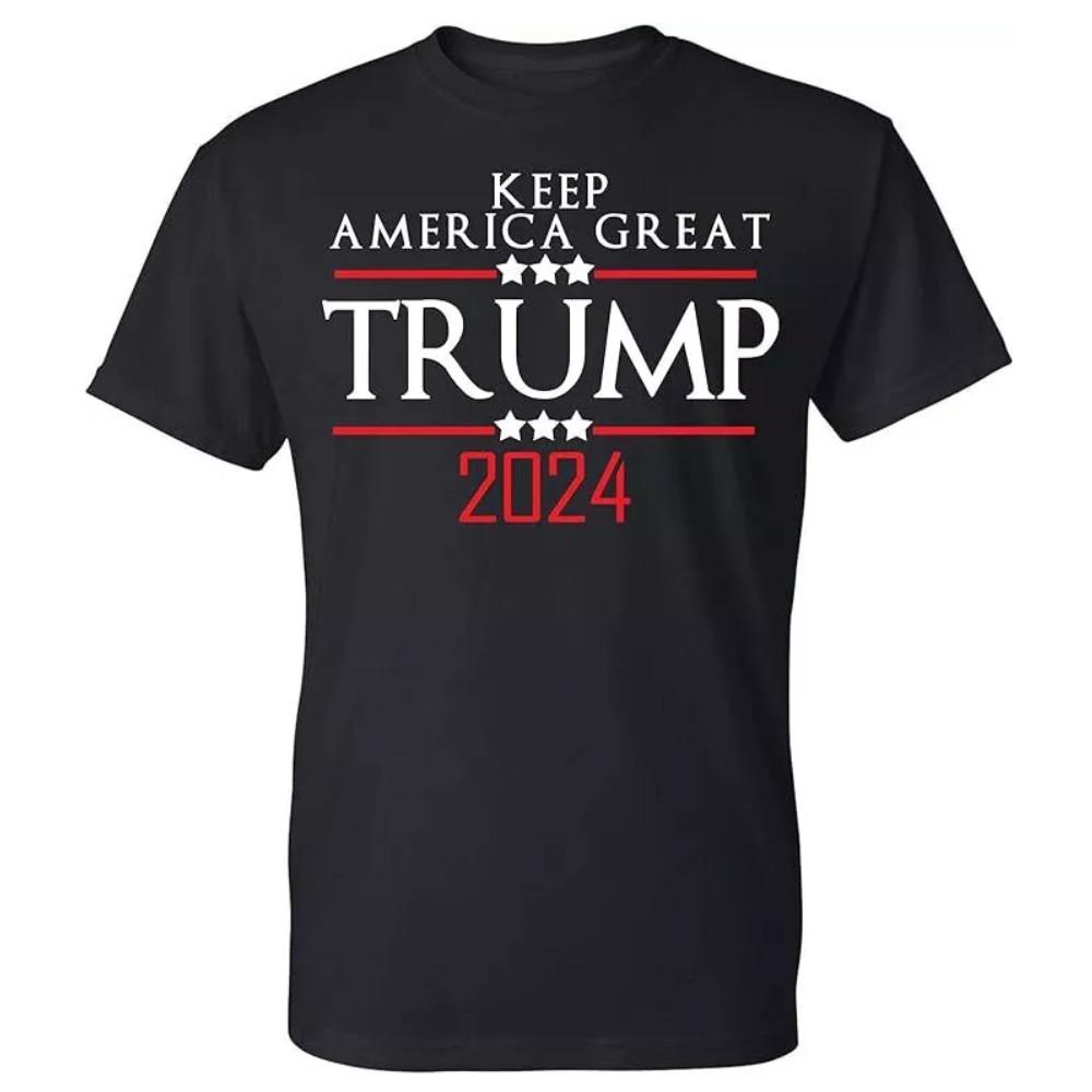 

Сделаем Америку снова великой Дональд Трамп 2024 Футболка Республиканская Политическая Мужская Футболка Унисекс Футболка S