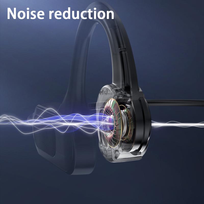 Bone Conduction Concept Bluetooth-compatible Earphone Lightweight Wireless Hanging Ear Sports