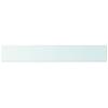 VidaXL Shelf Panel Transparent Glass 100 X 15 Cm
