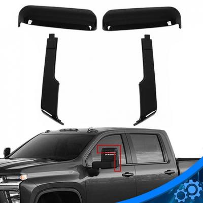Abdeckungen für obere und seitliche Spiegel für Chevy Silverado GMC Sierra HD 2500 3500 - 2024