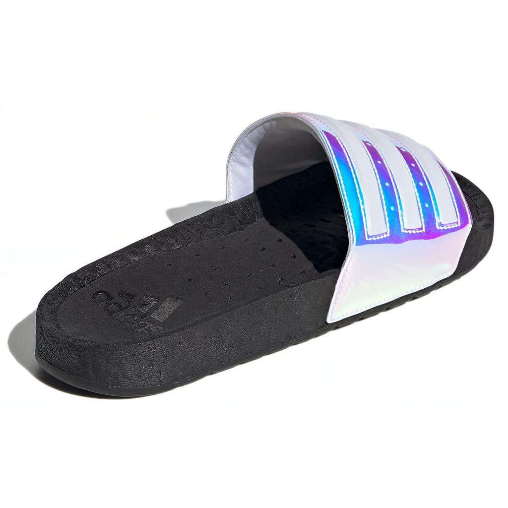 New Adilette Adidas Boost Slides 'Iridescent'