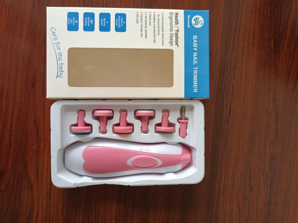 Popular Silent Baby Nail Grinder - Multifunctional Electric Trimmer & Care Set for Infants