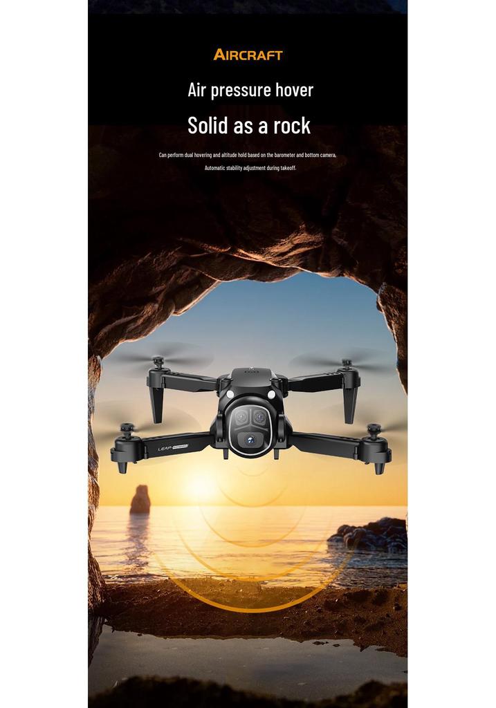Drone Pieghevole H20 Senza Spazzole con Fotocamera HD e Occhiali VR Radiocomando